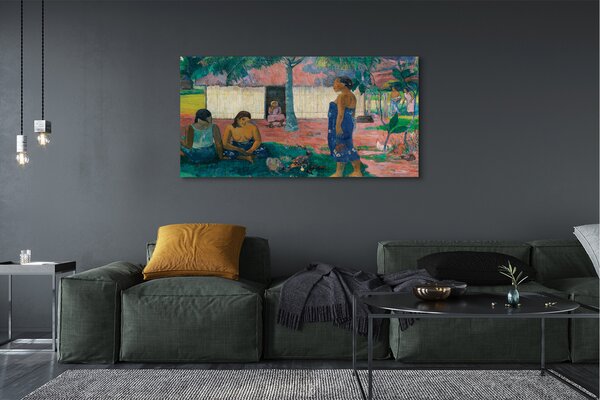 Obraz na płótnie No te aha oe riri (Dlaczego jesteś zły?) - Paul Gauguin