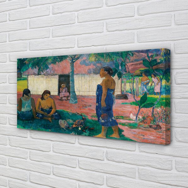 Obraz na płótnie No te aha oe riri (Dlaczego jesteś zły?) - Paul Gauguin