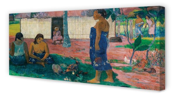 Obraz na płótnie No te aha oe riri (Dlaczego jesteś zły?) - Paul Gauguin