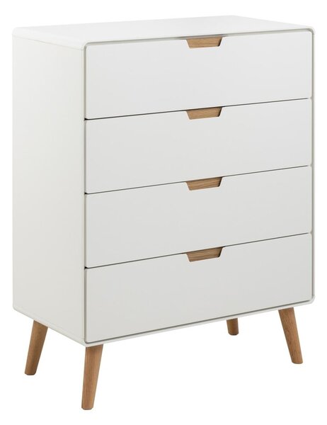 Biała komoda 80x100x40 cm Lowell – Actona