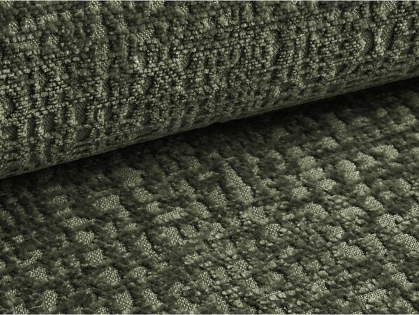 Zielone tapicerowane łóżko dwuosobowe ze schowkiem i stelażem 180x200 cm Noho – Makamii