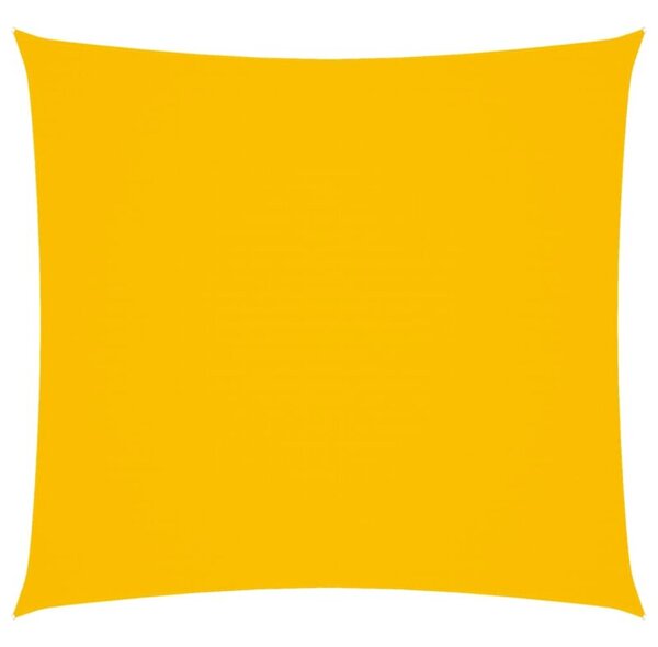 Żagiel ogrodowy, tkanina oxford, kwadratowy, 2x2 m, żółty