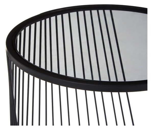 Okrągłe stoliki ze szklanym blatem zestaw 2 szt. ø 41 cm Trento – Premier Housewares