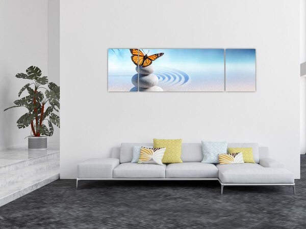 Obraz - Ogród zen (170x50 cm)