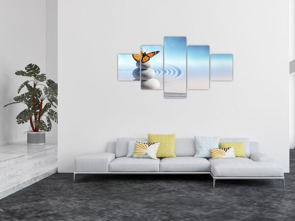 Obraz - Ogród zen (125x70 cm)