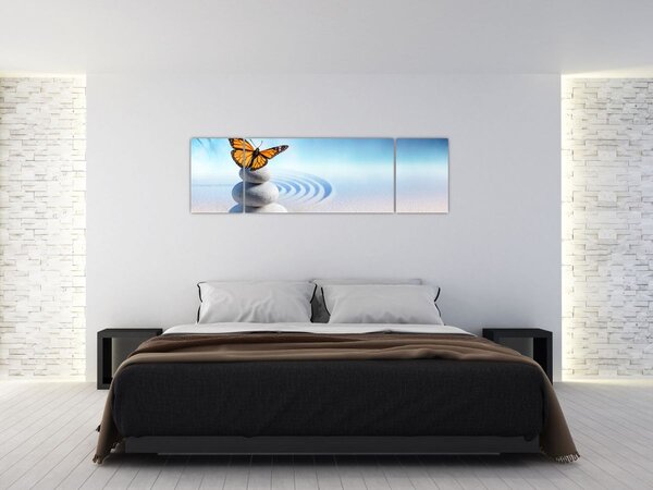Obraz - Ogród zen (170x50 cm)