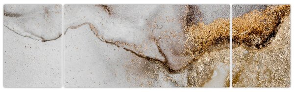 Obraz - Atrament marmurkowy (170x50 cm)