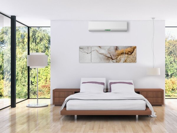 Obraz - Atrament marmurkowy (170x50 cm)