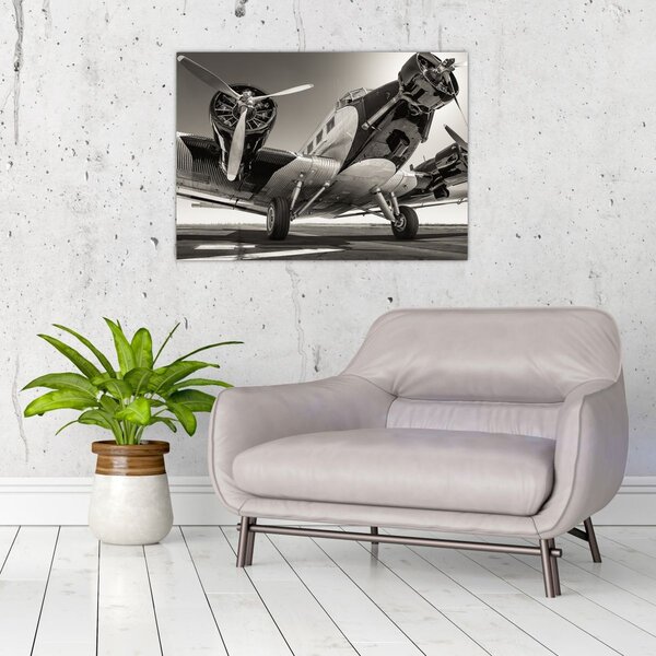 Obraz - Historyczne samoloty (70x50 cm)