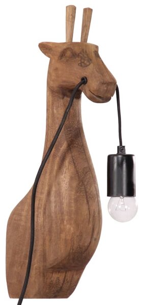 Lampa ścienna w kształcie zwierzęcia, 25 W, 12x12x42 cm, E27