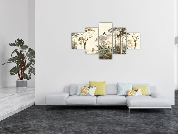 Obraz - Amazoński las deszczowy (125x70 cm)