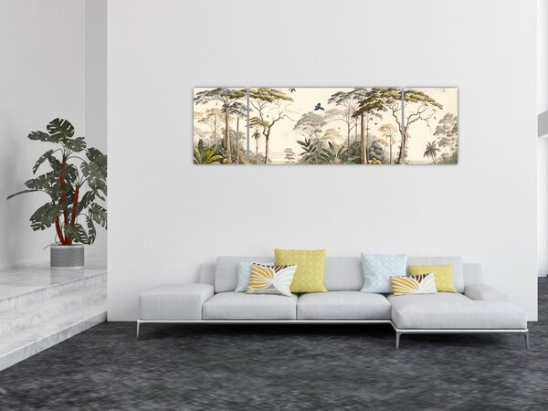 Obraz - Amazoński las deszczowy (170x50 cm)
