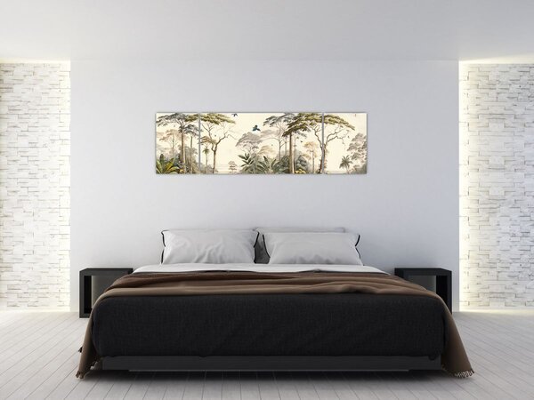 Obraz - Amazoński las deszczowy (170x50 cm)