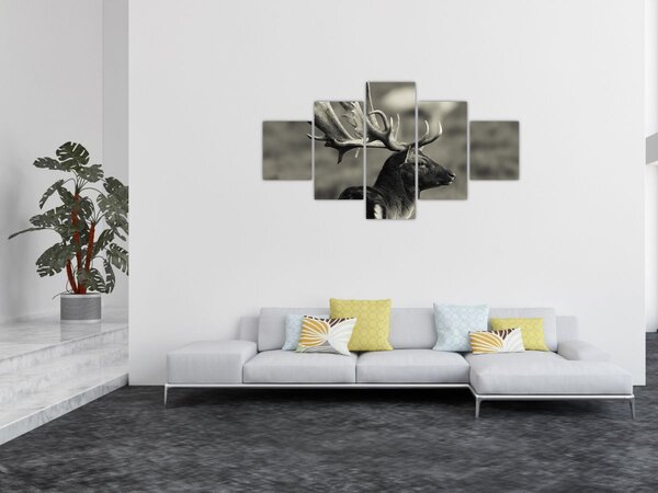 Obraz - Jeleń (125x70 cm)