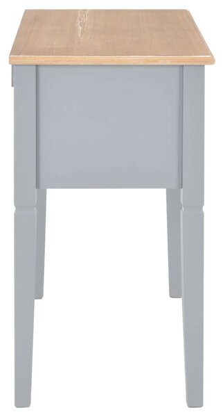 Szare minimalistyczne biurko do gabinetu P9-W26