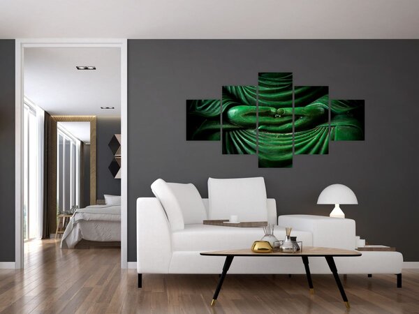 Obraz - Ręka Buddy (125x70 cm)