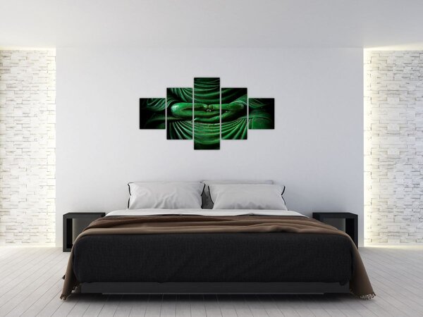 Obraz - Ręka Buddy (125x70 cm)