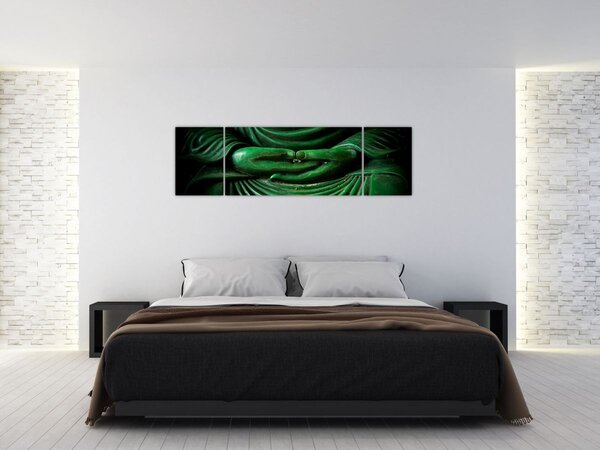 Obraz - Ręka Buddy (170x50 cm)