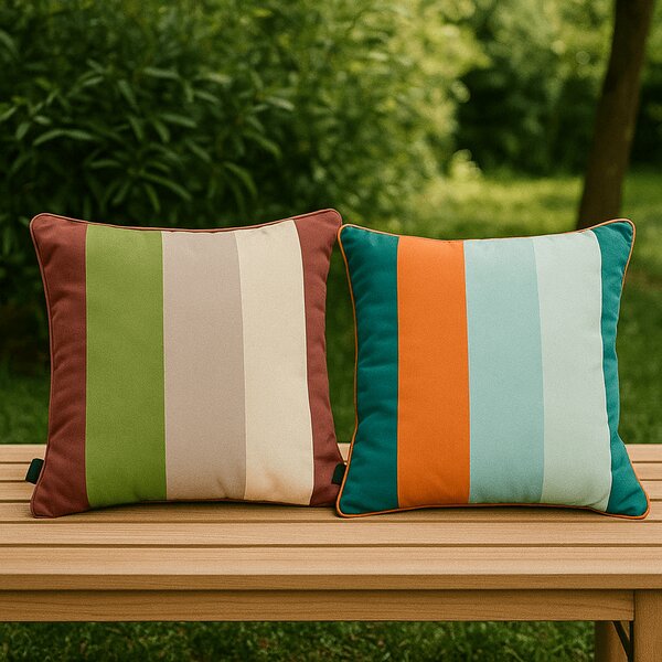 Poduszka ogrodowa PLUSHIO 50x50 cm - różne warianty Kolor: Bordowy
