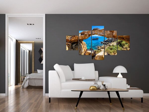 Obraz - Cape Greco (125x70 cm)