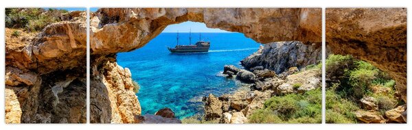 Obraz - Cape Greco (170x50 cm)