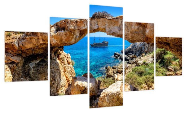 Obraz - Cape Greco (125x70 cm)