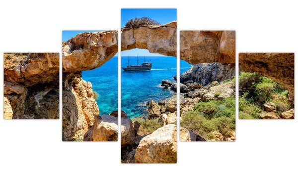 Obraz - Cape Greco (125x70 cm)