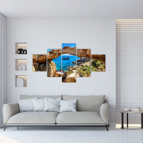 Obraz - Cape Greco (125x70 cm)