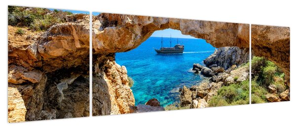 Obraz - Cape Greco (170x50 cm)