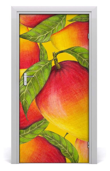 Naklejka na drzwi do domu samoprzylepna Mango