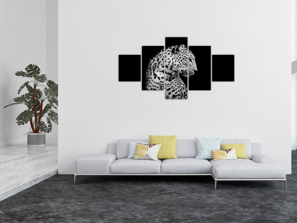 Obraz - Lampart (125x70 cm)