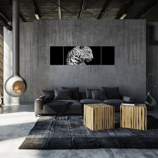 Obraz - Lampart (170x50 cm)