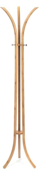 Bambusowy wieszak stojący Compactor Coat & Hat Bamboo