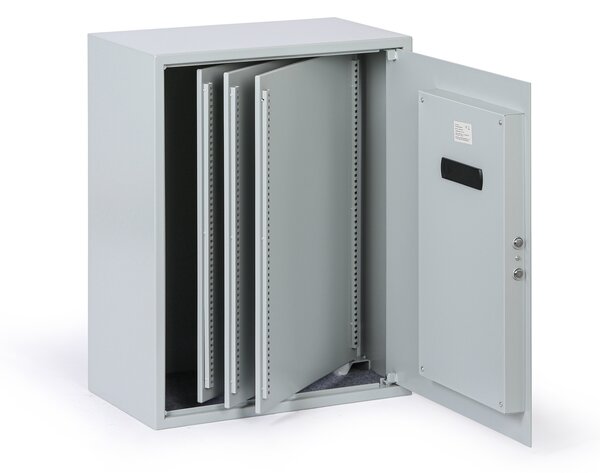 Skrzynka na klucze z elektronicznym zamkiem, 756 x 584 x 330 mm