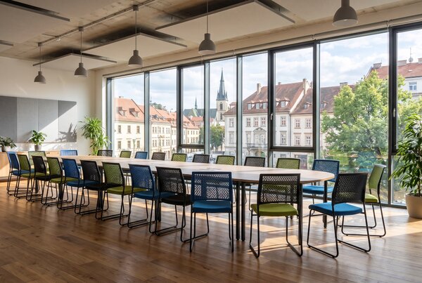Krzesło konferencyjne MYSTIC 1+1 GRATIS, zielony