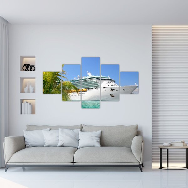 Obraz - Statek wycieczkowy (125x70 cm)