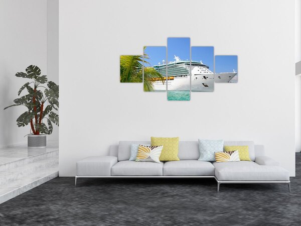 Obraz - Statek wycieczkowy (125x70 cm)