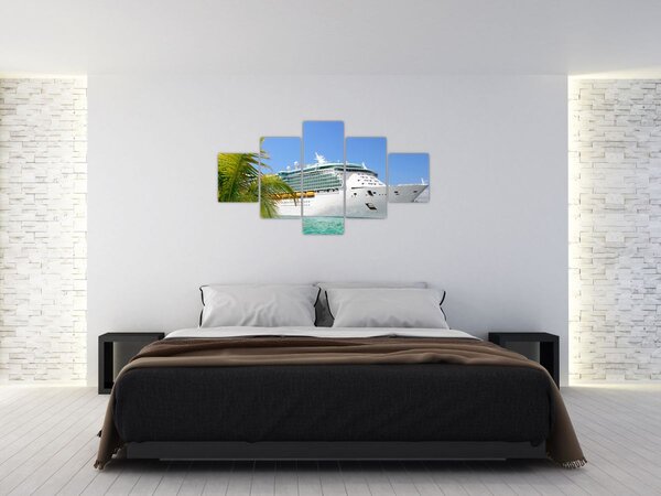 Obraz - Statek wycieczkowy (125x70 cm)