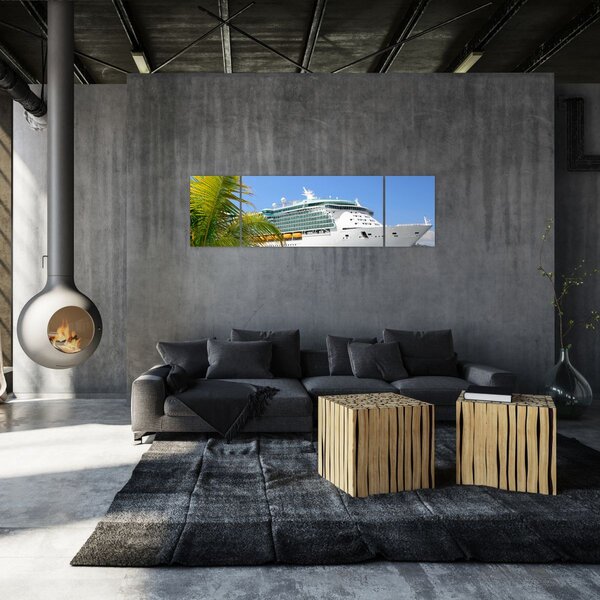Obraz - Statek wycieczkowy (170x50 cm)