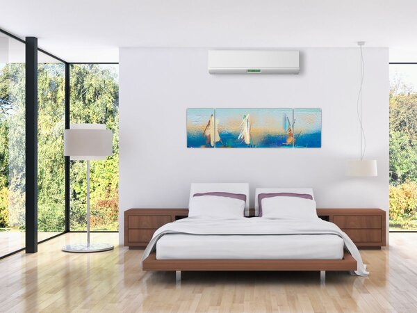 Obraz - Malarstwo krajobrazowe, malarstwo (170x50 cm)