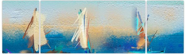 Obraz - Malarstwo krajobrazowe, malarstwo (170x50 cm)