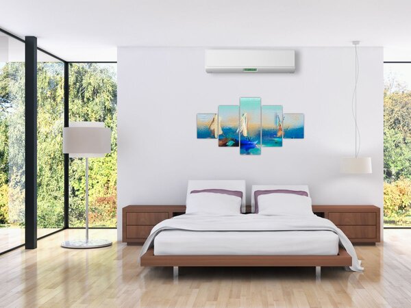 Obraz - Malarstwo krajobrazowe, malarstwo (125x70 cm)