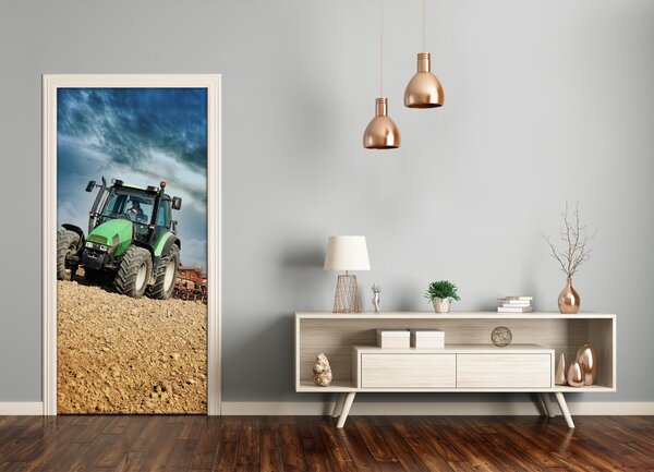 Fototapeta samoprzylepna na drzwi Pojazdy Traktor