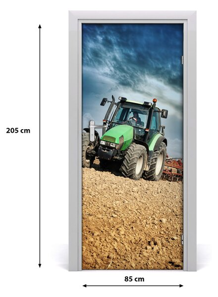 Fototapeta samoprzylepna na drzwi Pojazdy Traktor