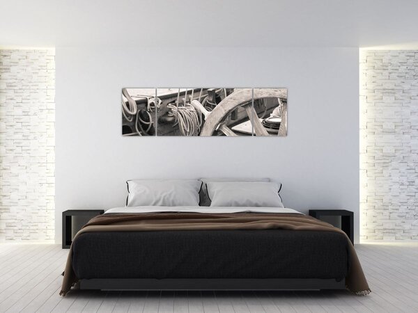 Obraz - Ster do żaglówki (170x50 cm)