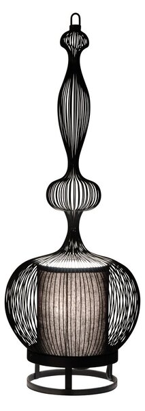 Lampa Stołowa Forestier, Impératrice, czarny, salon, metal, design