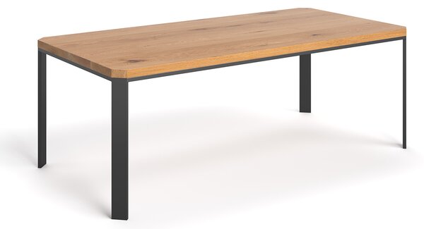 Stół z drewna Mart Dąb 140x80 cm