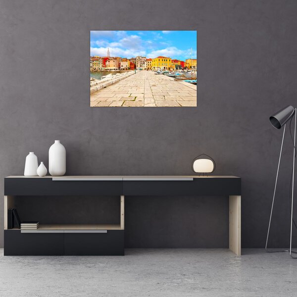 Obraz - Stare istryjskie miasto Poreč, Chorwacja (70x50 cm)