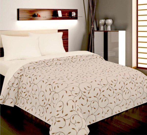Forbyt, Narzuta na łóżko, Indiana brązowy 240 x 260 cm