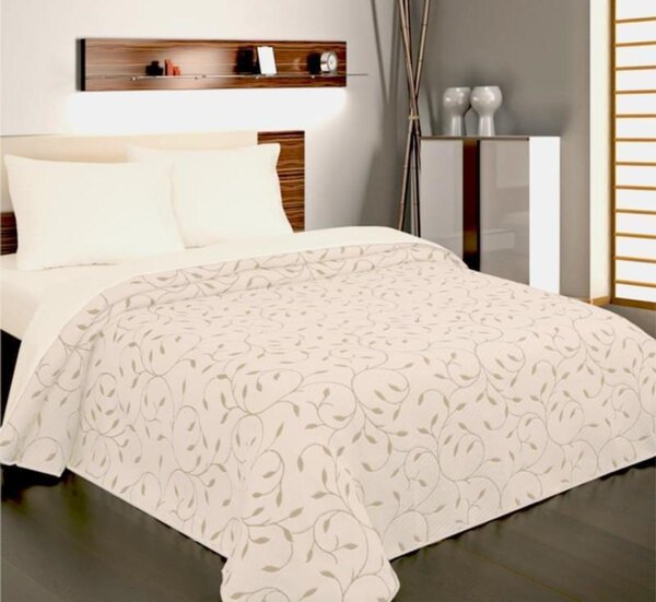 Forbyt, Narzuta na łóżko, Indiana szarobrązowa 140 x 220 cm